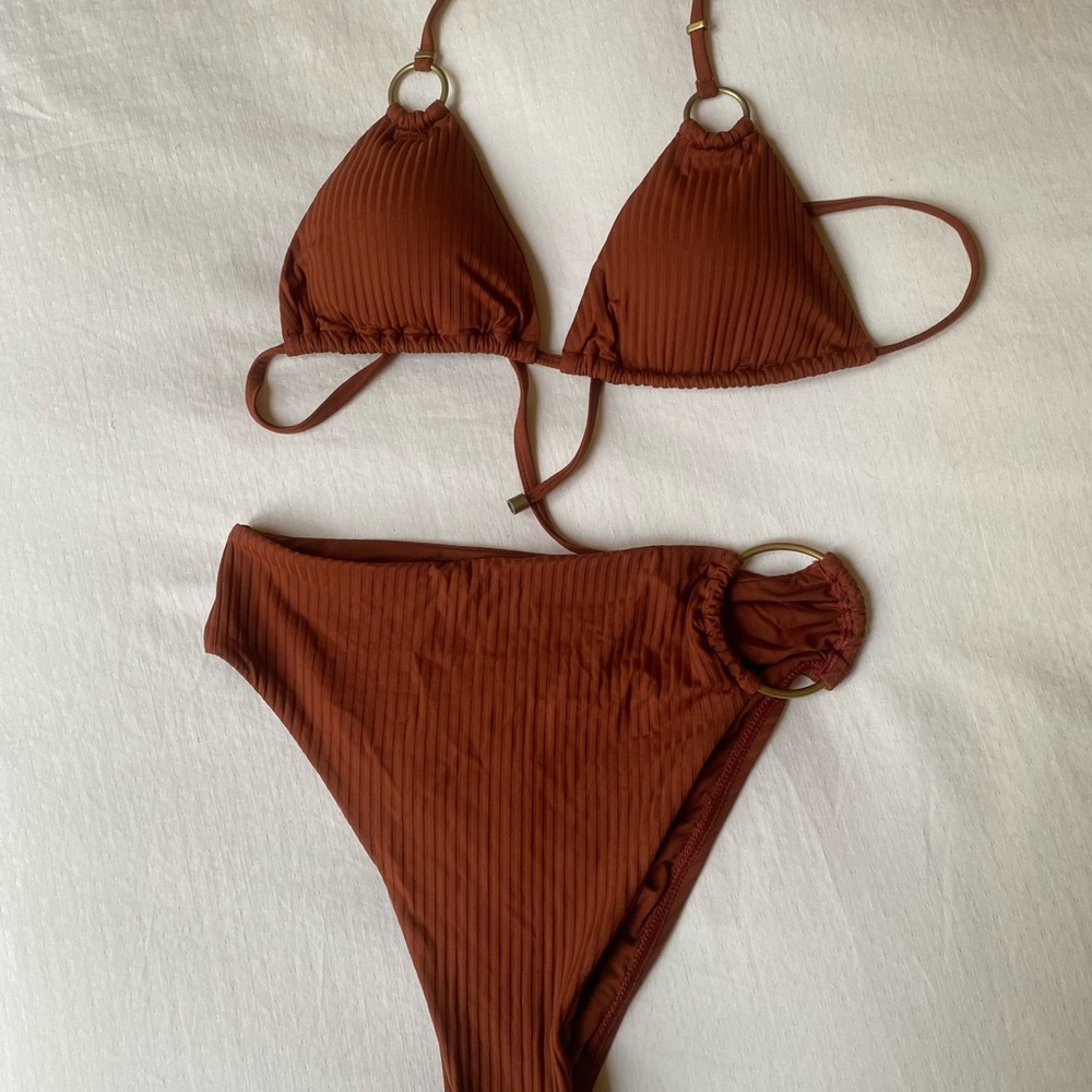 Vitamin A bikini top and bottom